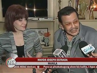 Manila Mayor Joseph Estrada at Pilita Corales magsasanib sa isang benefit concert