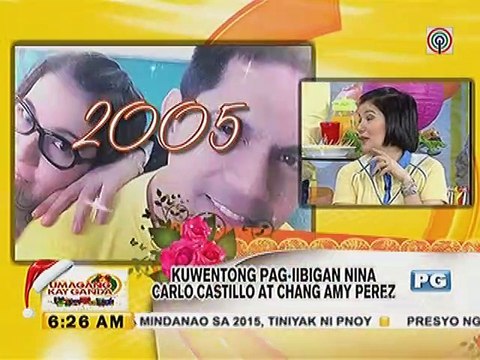 Ang kwento ng matamis na pag-iibigan nina Carlo Castillo at Amy Perez