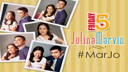FRIDAY 5: Marvin %26 Jolina in Movies