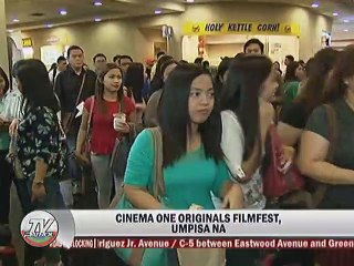 Cinema One Originals filmfest, umpisa na