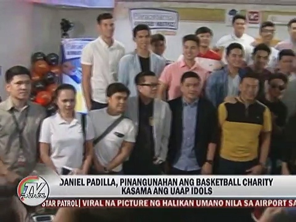 Daniel Padilla pinangunahan ang Basketball Charity kasama ang UAAP Idols