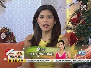 Pambato ng pinas na si Bianca Guidotti, bigong maiuwi ang Miss International crown