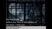 The moonlight reflect your face, I miss you... [Quotes and Poems]