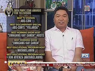ABS-CBN, humakot ng higit 30 Awards sa Star Awards for Tv