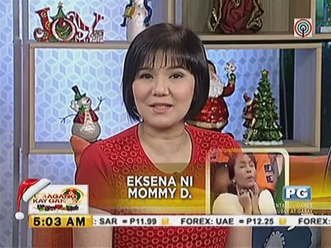 Pag-eksena ni Mommy D sa bakbakang Pacquiao-Algieri, trending sa social media