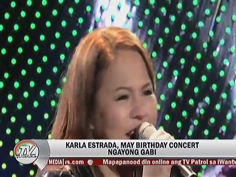 Karla Estrada, may birthday concert ngayong gabi