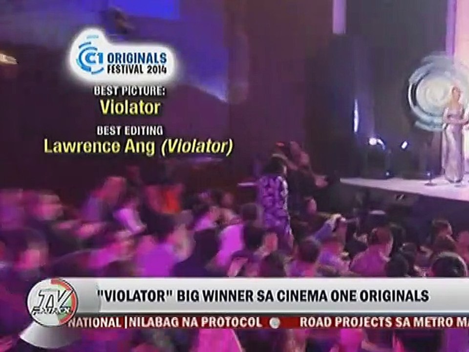""Violator"" Big Winner sa Cinema One Originals