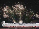 Kaliwa't kanang show sa New Year's Countdown, ipinasilip