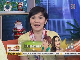 Kris Aquino at Ai-ai delas Alas, nagbatian na sa kasalang Marian-Dingdong