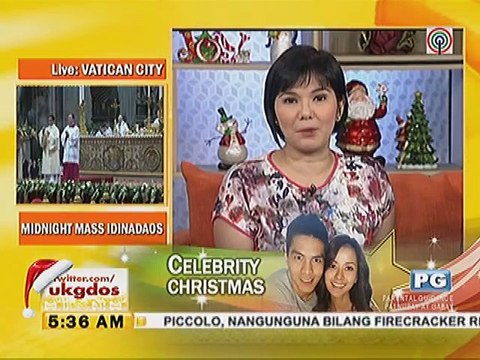 Kapamilya stars, kasama ang kani-kanilang pamilya ngayong pasko