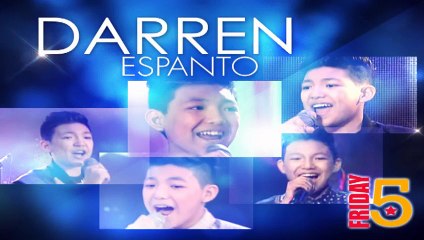 FRIDAY 5: Top 'Birit' Moments of Darren Espanto in 2014
