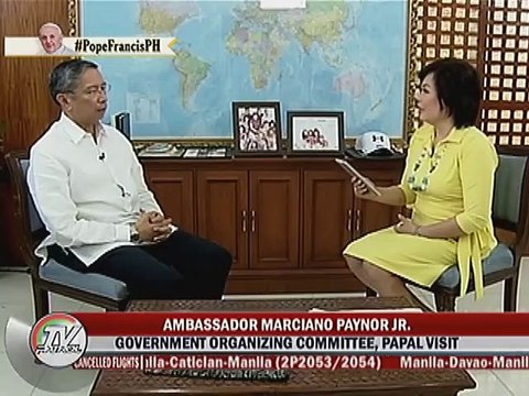 PNoy, sasalubong sa airport pagdating ni Pope Francis