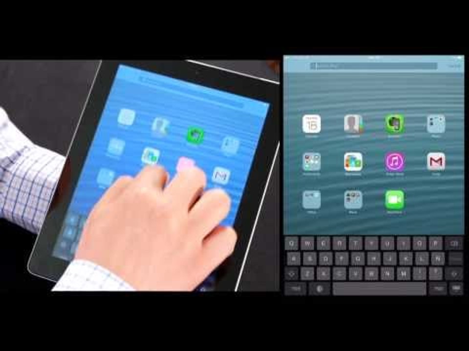 Actualizando un iPad a iOS 7 en video