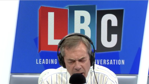 Caller Tells Nigel Farage: Your Entire Campaign Is Based On Slogans