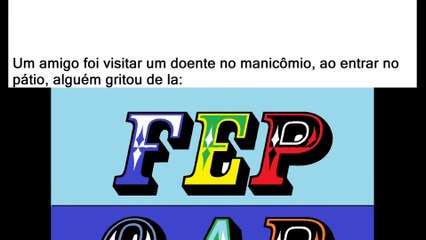 Um amigo foi visitar um doente no manicômio... [Frases e Poemas]