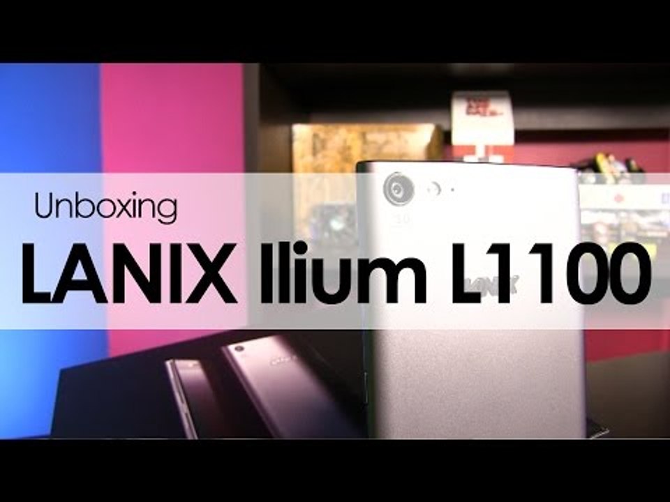 Lanix Ilium L1100: unboxing y primeras impresiones