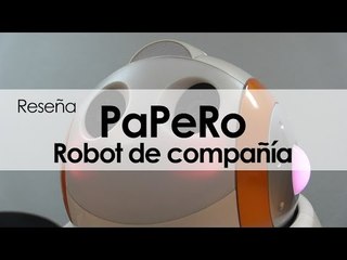 Robot PaPeRo: Reseña