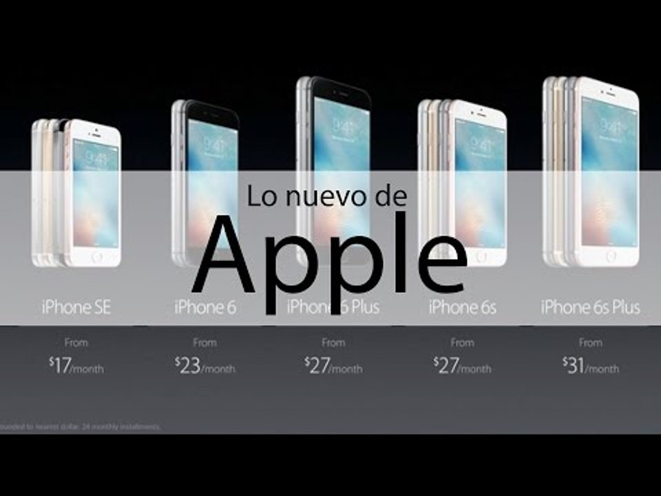 Conoce lo nuevo de Apple: iPhone SE y iPad Pro 9.7"