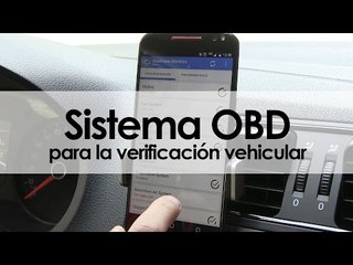 Sistema OBD para la verificación vehicular