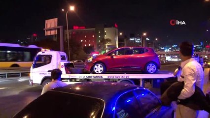 E5'te zincirleme trafik kazası, trafik kilitlendi