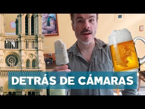 Paseando por París, tenemos una fuente y probando buenas cervezas - #DetrasDeCamaras