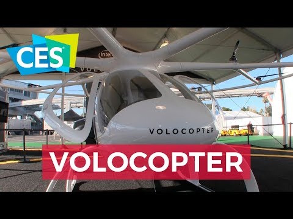 Volocopter: un vehículo aéreo, eléctrico y autónomo - #CES2018