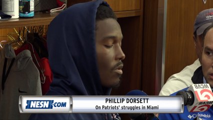 Phillip Dorsett On Patriots' Struggles In Miami, Antonio Brown