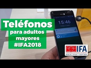 Descubrimos Doro, los smartphones para adultos mayores, en la #IFA2018