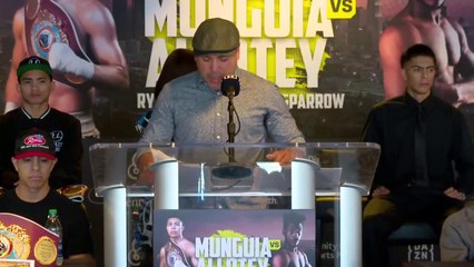 Oscar intro to Jaime Munguia