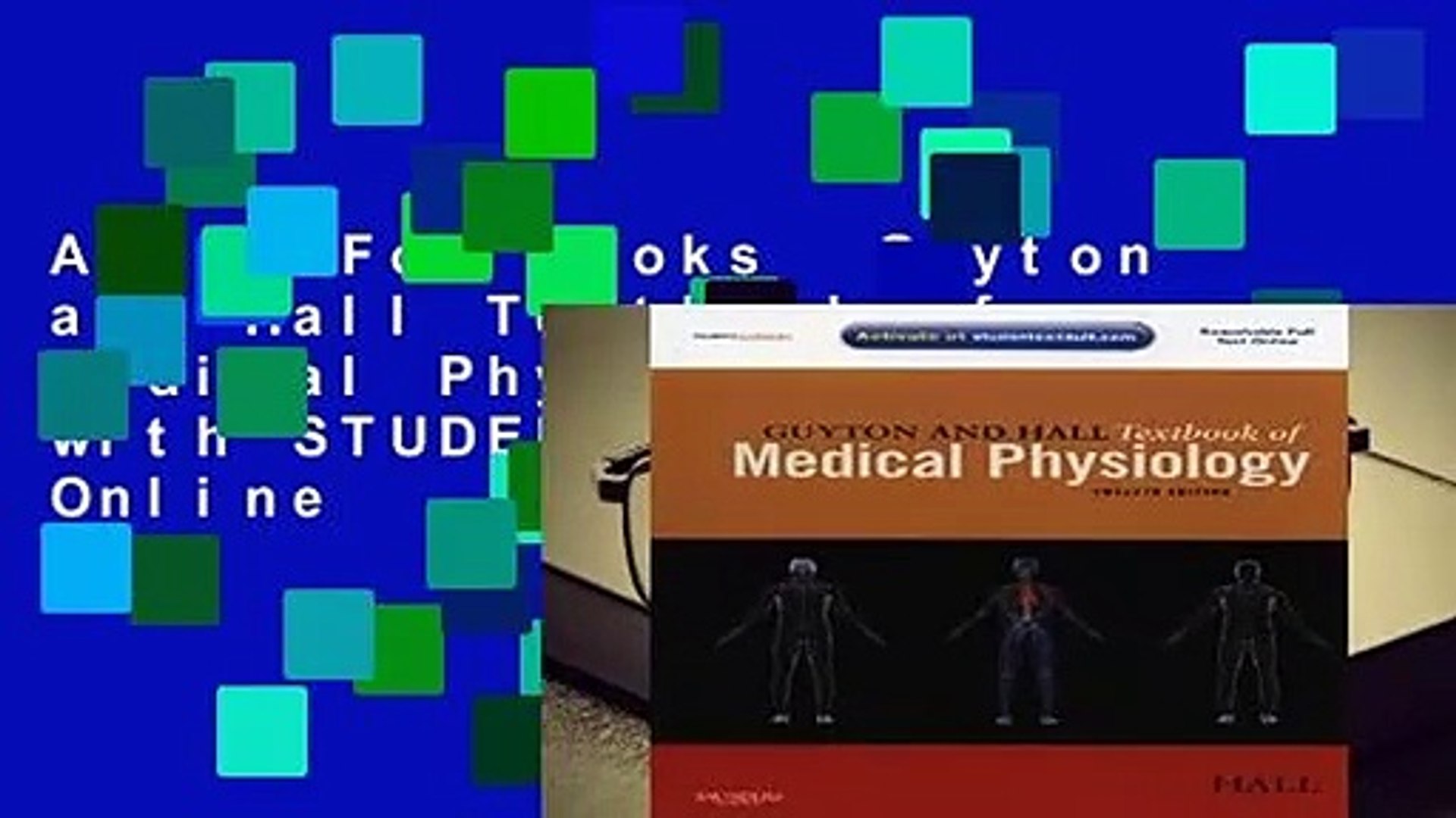 ⁣About For Books  Guyton and Hall Textbook of Medical Physiology: with STUDENT CONSULT Online