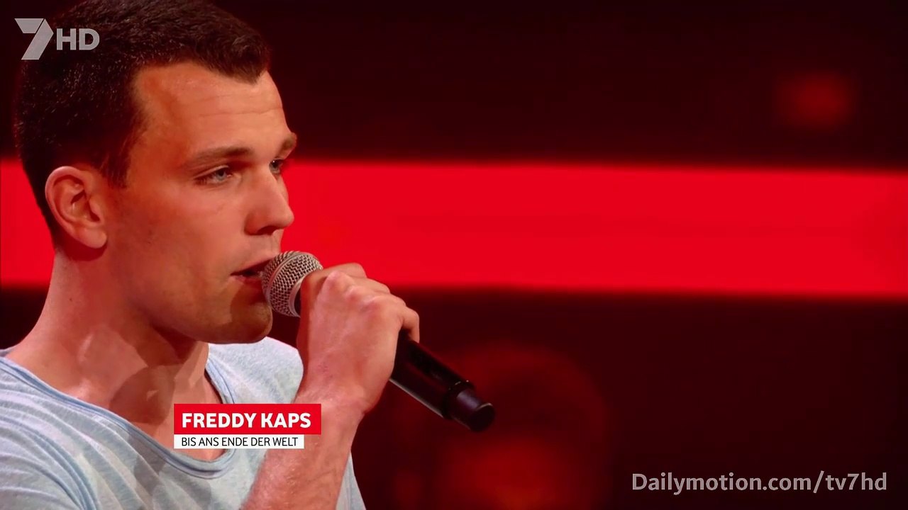 FREDDY KAPS - BIS ANS ENDE DER WELT | Blind Audition | The Voice of Germany 2019