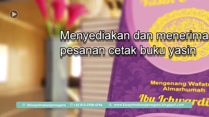 PROMO!!!, +62  813-2700-6746, Cetak Buku Yasin Lengkap Banjarnegara