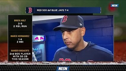Red Sox Manager Alex Cora Praises Xander Bogaerts After Historic Night