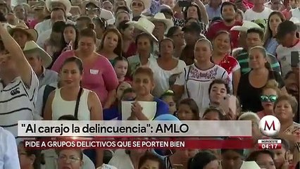 LOPEZ OBRADOR MANDA "FUERTE" MENSAJE A LA DELINCUENCIA EN MÉXICO