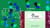 Full version  TAXES are EASY: The 