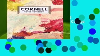 [Read] Cornell Notes Notebook: Lined Paper Notebooks and Journals Large College Rule for Note