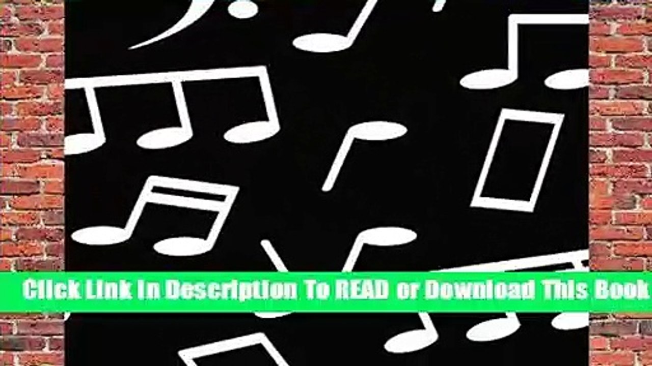 Online Blank Sheet Music: Music Journal Diary Musicians Notebook Song Writing Notebooks with Blank