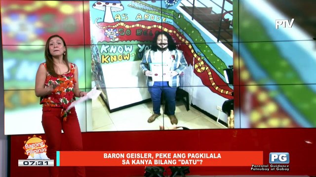 FIFIRAZZI: Baron Geisler, peke ang pagkilala sa kanya bilang 'Datu'?