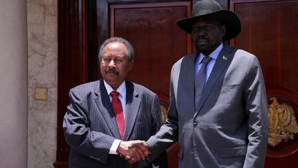 'Time to stop the war in two Sudans' - FMs as Hamdok meets Kiir in Juba