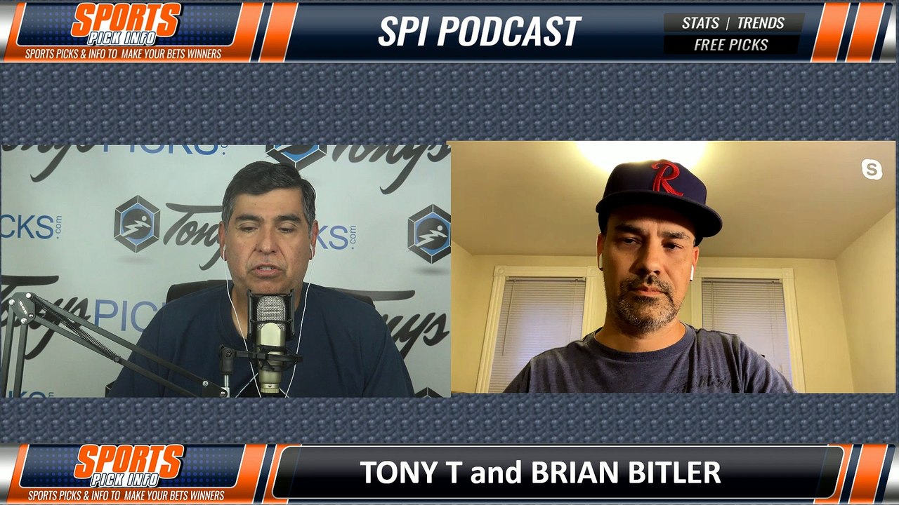 MLB Picks Tony T Brian Bitler SPI 9/13/2019