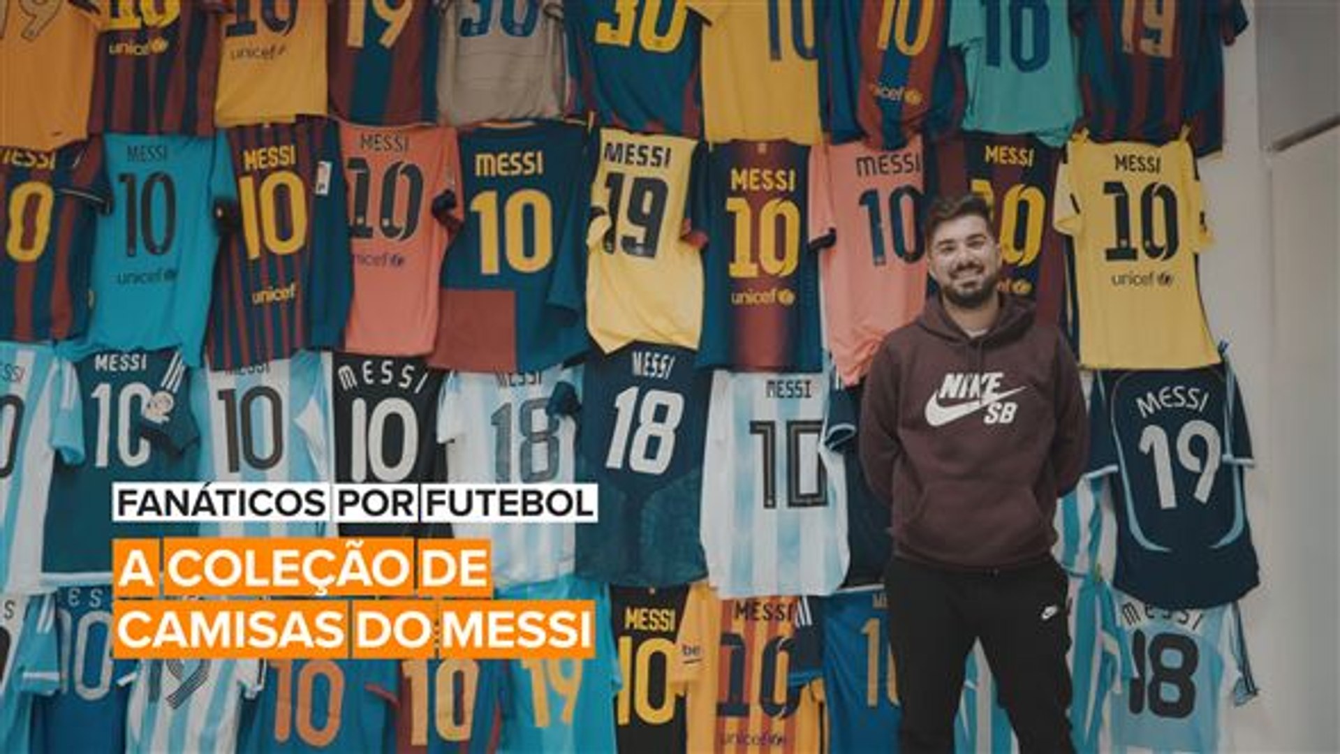 Fanáticos por Futebol: A coleção gigante de camisas - Vidéo Dailymotion