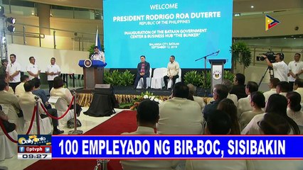 100 empleyado ng BOC, sisibakin