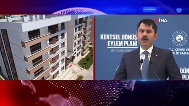 Bakan Kurum: 1,5 milyon konutun dönüşümü 5 yıl içerisinde sağlanacak”