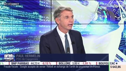 Paul Hermelin est l'invité de Christophe Jakubyszyn - 13/09