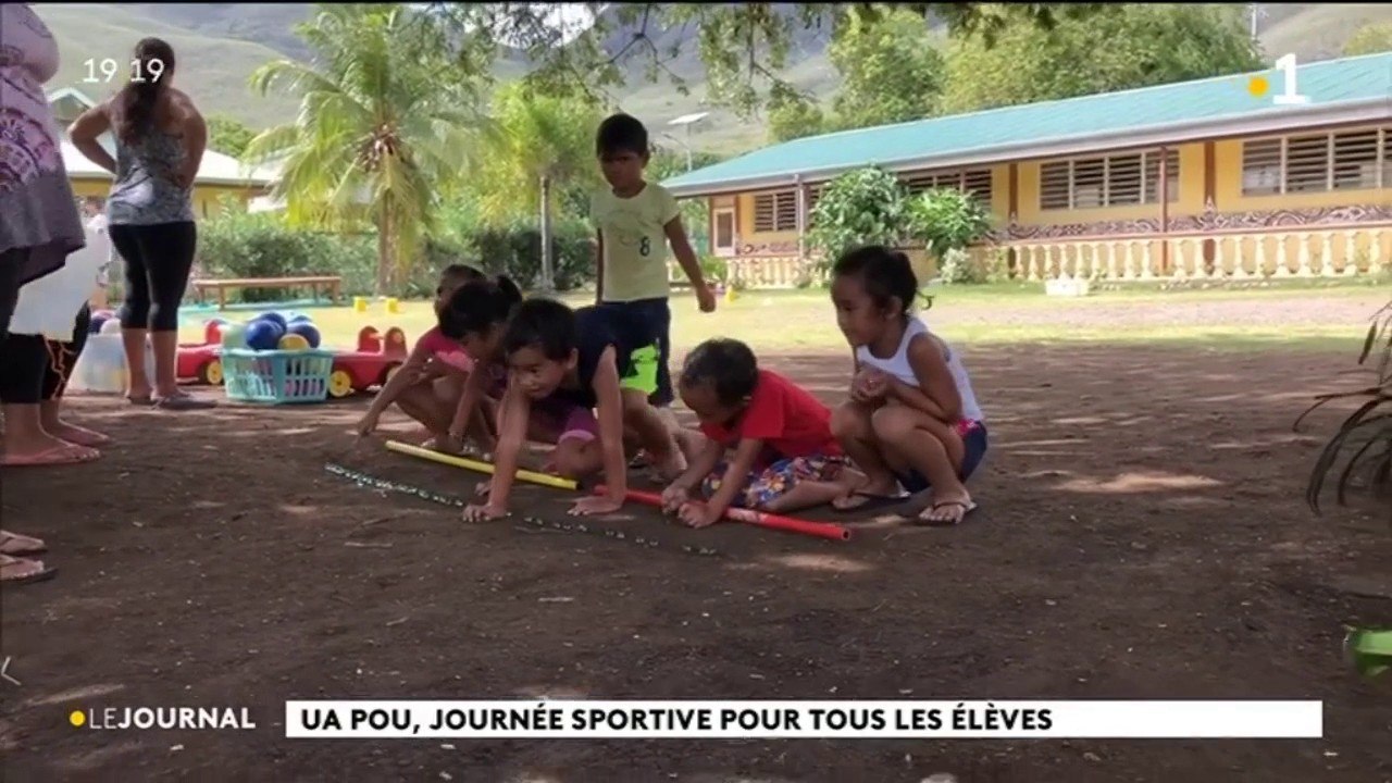 Rencontres sportives entre élèves du primaire et du collège de Ua  Pou