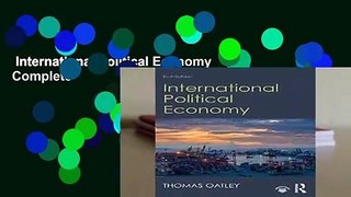 International Political Economy Complete