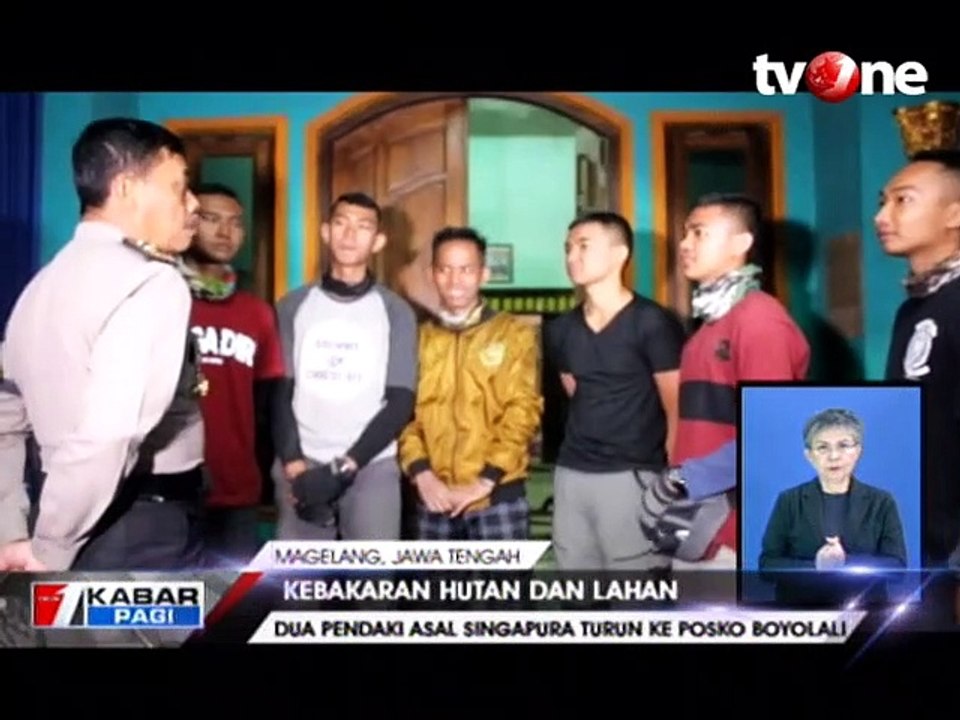 Lereng Gunung Merbabu Terbakar, 13 Pendaki Dievakuasi
