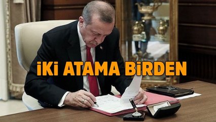 Erdoğan'dan iki üniversiteye rektör ataması