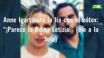 Anne Igartiburu la lía con el bótox: “¡Parece la Reina Letizia!” (ojo a la foto)