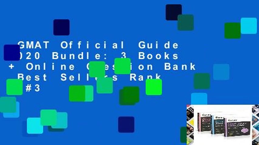 GMAT Official Guide 2020 Bundle: 3 Books + Online Question Bank  Best Sellers Rank : #3